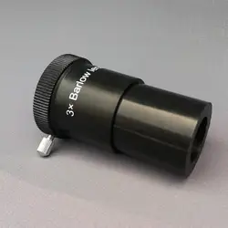 Astronomical Telescope Accessories 3X 3X Doubling Lens Barlow Lens Barlow Optical Lens 1.25 Inch 31.7Mm