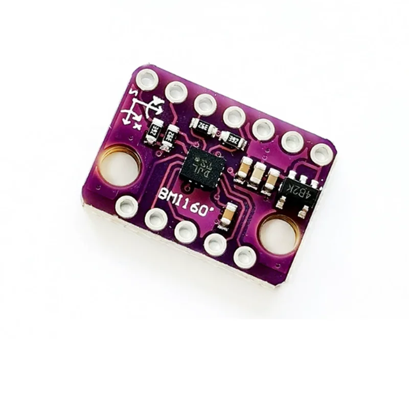 BMI160 GY-BMI160 6DOF 6-Axis Rate Gyro Gravity Accelerometer Sensor Module IIC I2C SPI Communication Protocol 3-5V