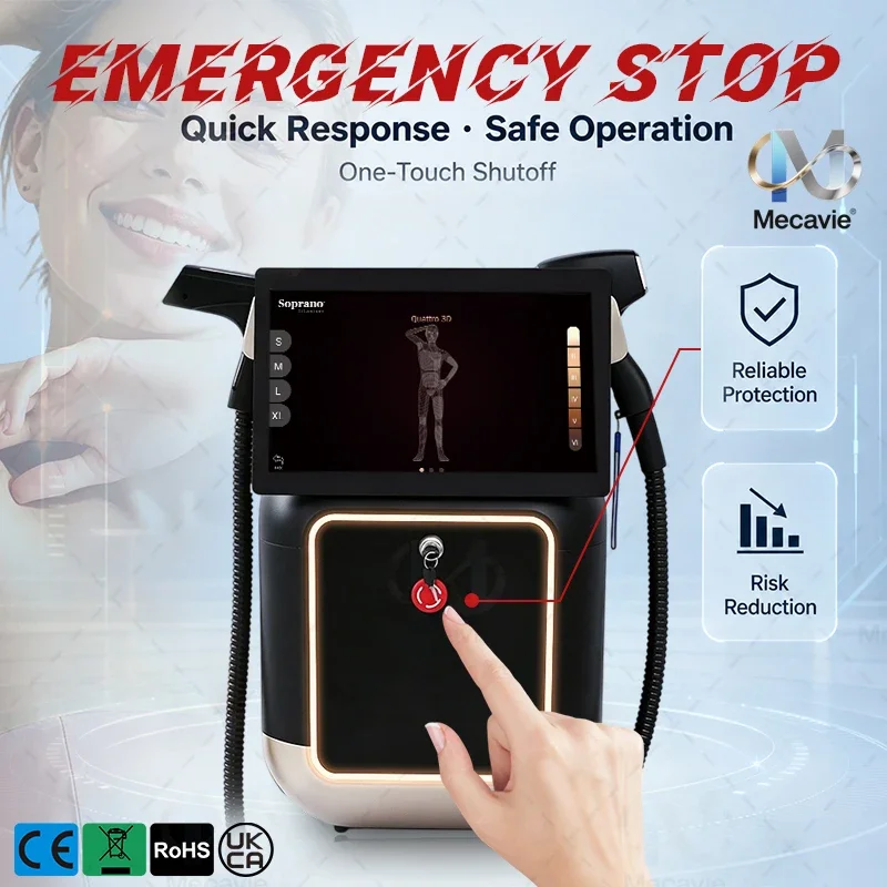 Dual Function Diode Picosecond Laser Machine Painless Body Hair Removal Skin Rejuvenation Tattoo Pigment Spot Removal Salon Mach