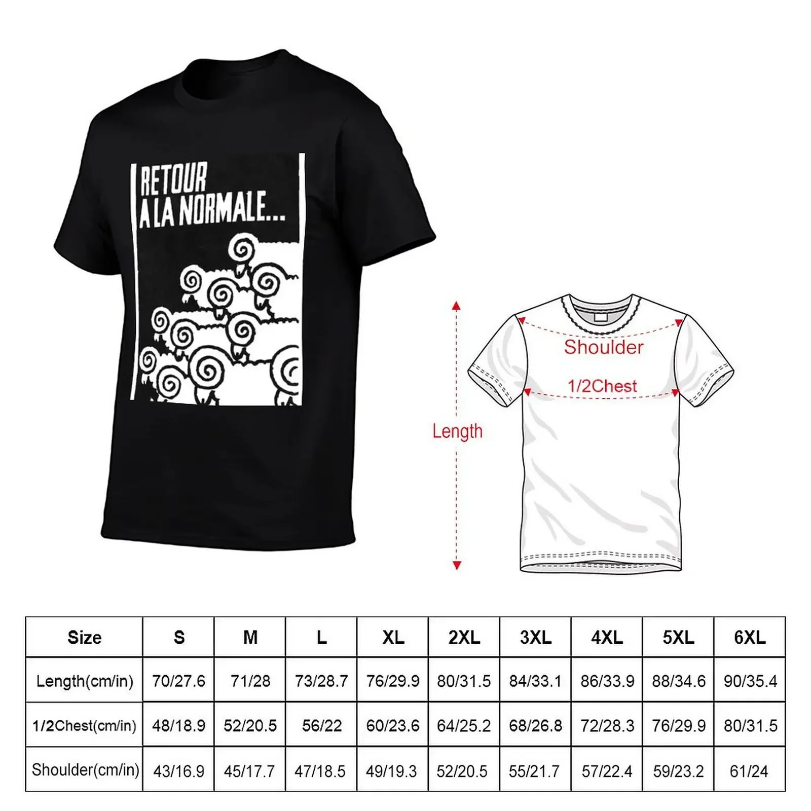 Affiche mai 68 - Retour à la normale T-Shirt basketball graphic tees graphics heavyweights plus sizes mens t shirts