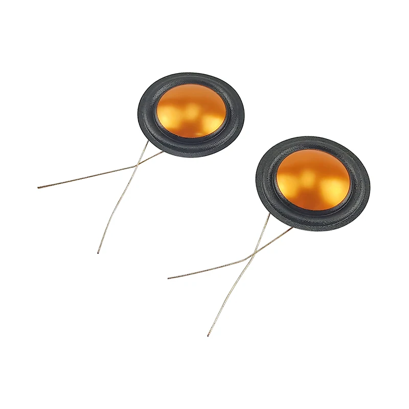 19.43mm 19.5Core Tweeter Speaker Voice Coil Gold Titanium Sound Film 8ohm stessa direzione 2 pezzi