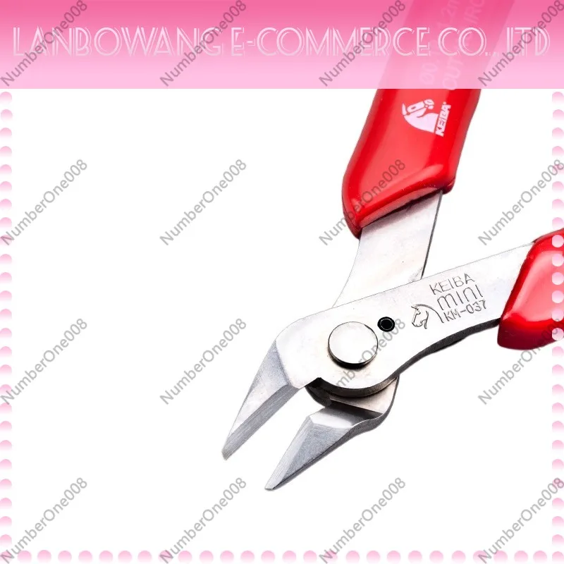 For KEIBA KM-037 Mini Electronic Diagonal Pliers, 5 Inch Stainless Steel Wire Cutter for Electronics Repair