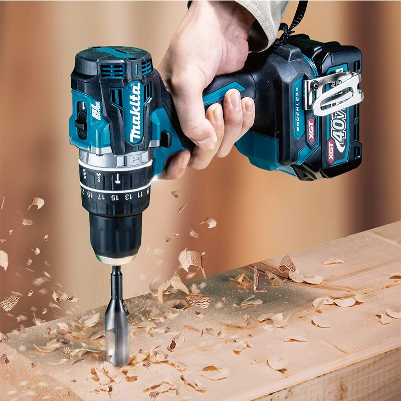 Makita DF002GZ 40V Rechargeable Lithium Electric Drill Brushless Impact Electric Drill Electric Screwdriver Bare Tool