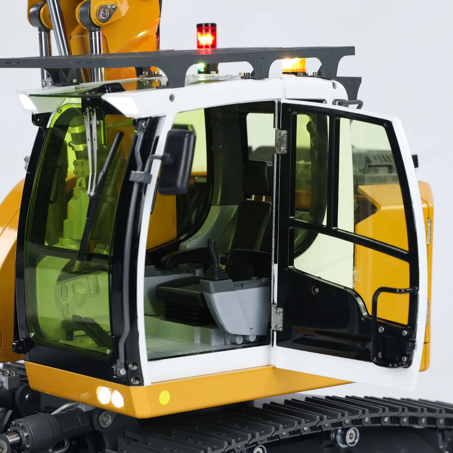 

US Stock RC Hydraulic Excavator CUT 914 1/14 Radio Controlled 5CH Digger Model RTR Electric ST8 Radio Remote Control Truck Model