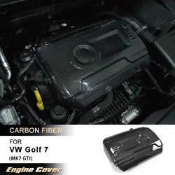 Car Engine Cover Bonnet for VW Golf 7 MK7 GTI R Hatchback 2014-2017 Non Standard Hood Engine Cover Trim Bonnet Carbon Fiber