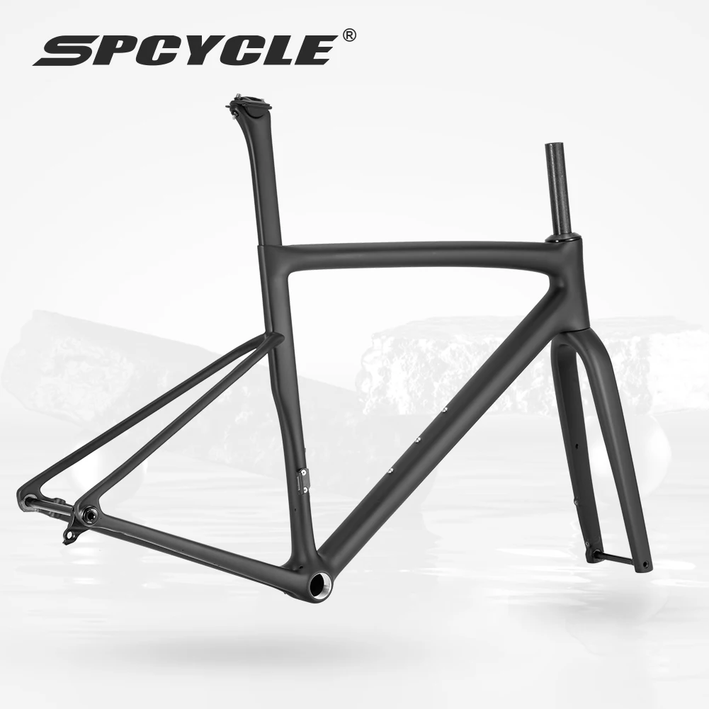 Spcycle 2025 New R088 Carbon Road Bike Frame Disc Brake Full Hidden Cable UDH Hanger Lightweight Road Bicycle Frameset