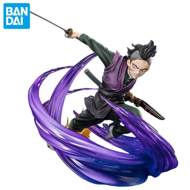 In Stock Original Genuine Bandai Figuarts Zero Demon Slayer Shinazugawa Genya 17Cm Figure Anime Model Toy Gift