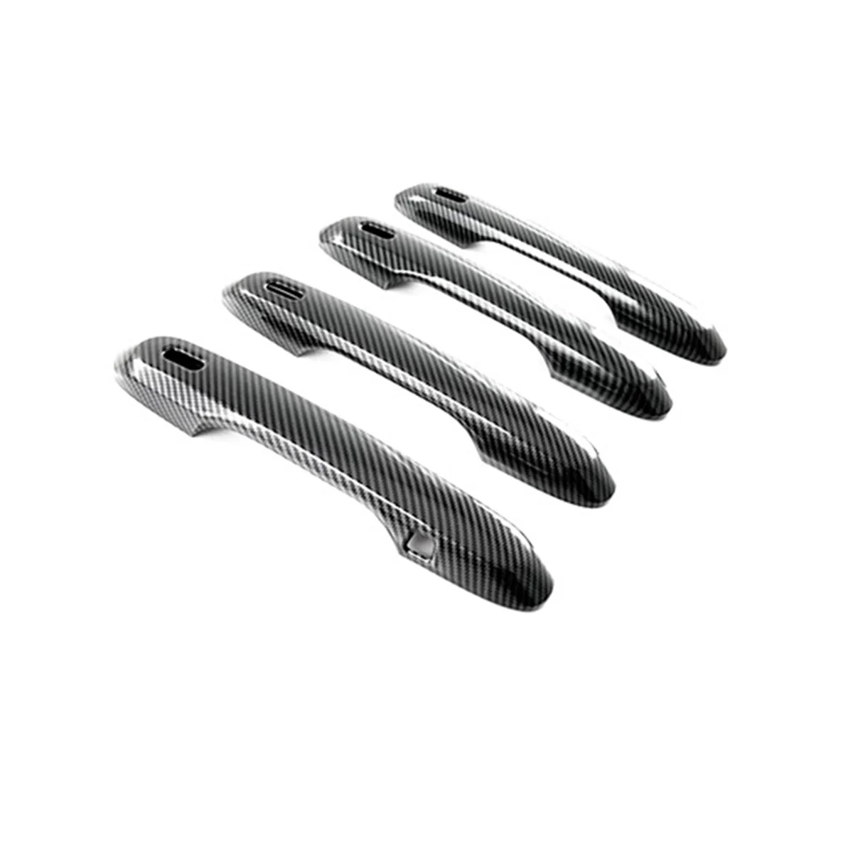 

Carbon Fiber Exterior Door Handle Cover&Door Bowl Car Sticker Outside Accessories Trims for Lexus 350 RX350H 500