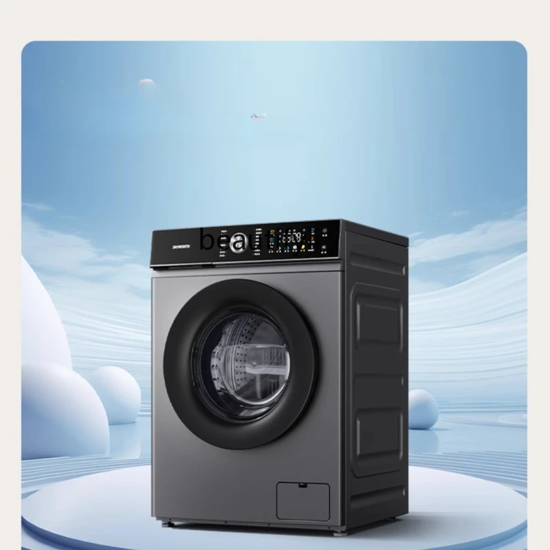 10Kg ultra-thin drum washing machine automatic household direct drive elution integrated B67KD