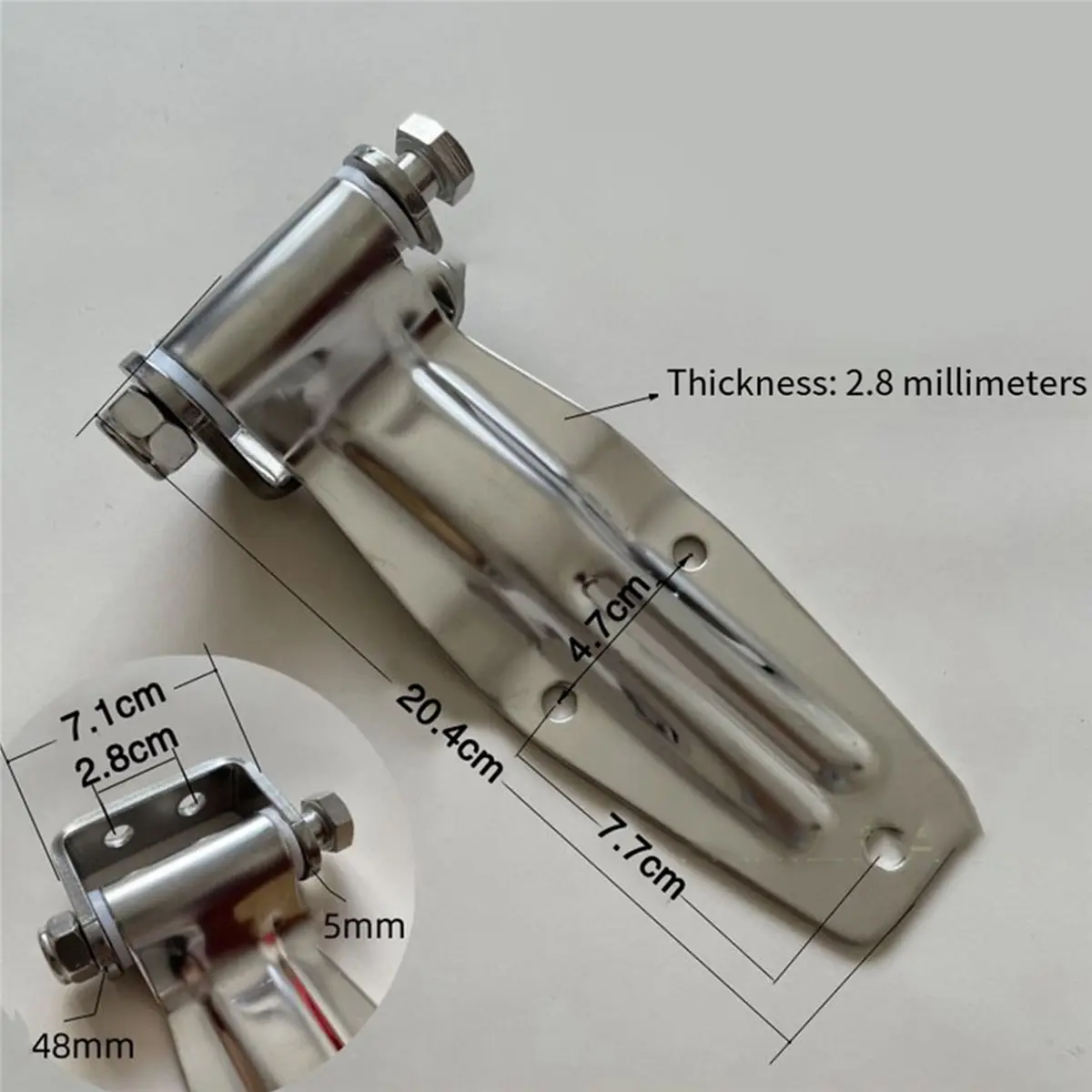 

Y69A 2X Петля для двери контейнера из нержавеющей стали, фурнитура для холодильных отсеков, запчасть для грузовиков, фургонов, экспресс-автомобилей