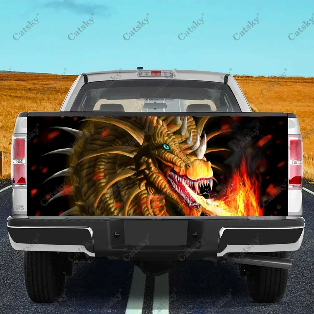

Dragon Car stickers, truck rear decoration, painting, car modification stickers, car accessories, rear decals