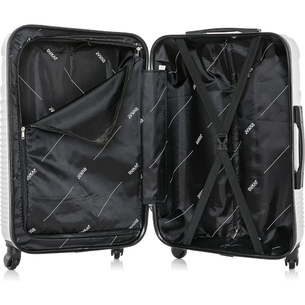 Lightweight Durable Hardshell Spinner Luggage Suitcase Set with Handle and Trolley, Perfect for Travel | 20 Inch