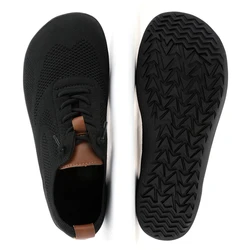 New Men's Wide Barefoot Canvas Sneaker 2024 Fashion Flats Soft Zero Drop Sole Wider Toe Light Weight Fashion Sneakes Large Size