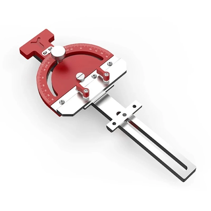 Adjustable Multi-angle Track Saw Guide Square Right Angle Guide Angle Stop for Makita Festool DeWalt Guide Rail