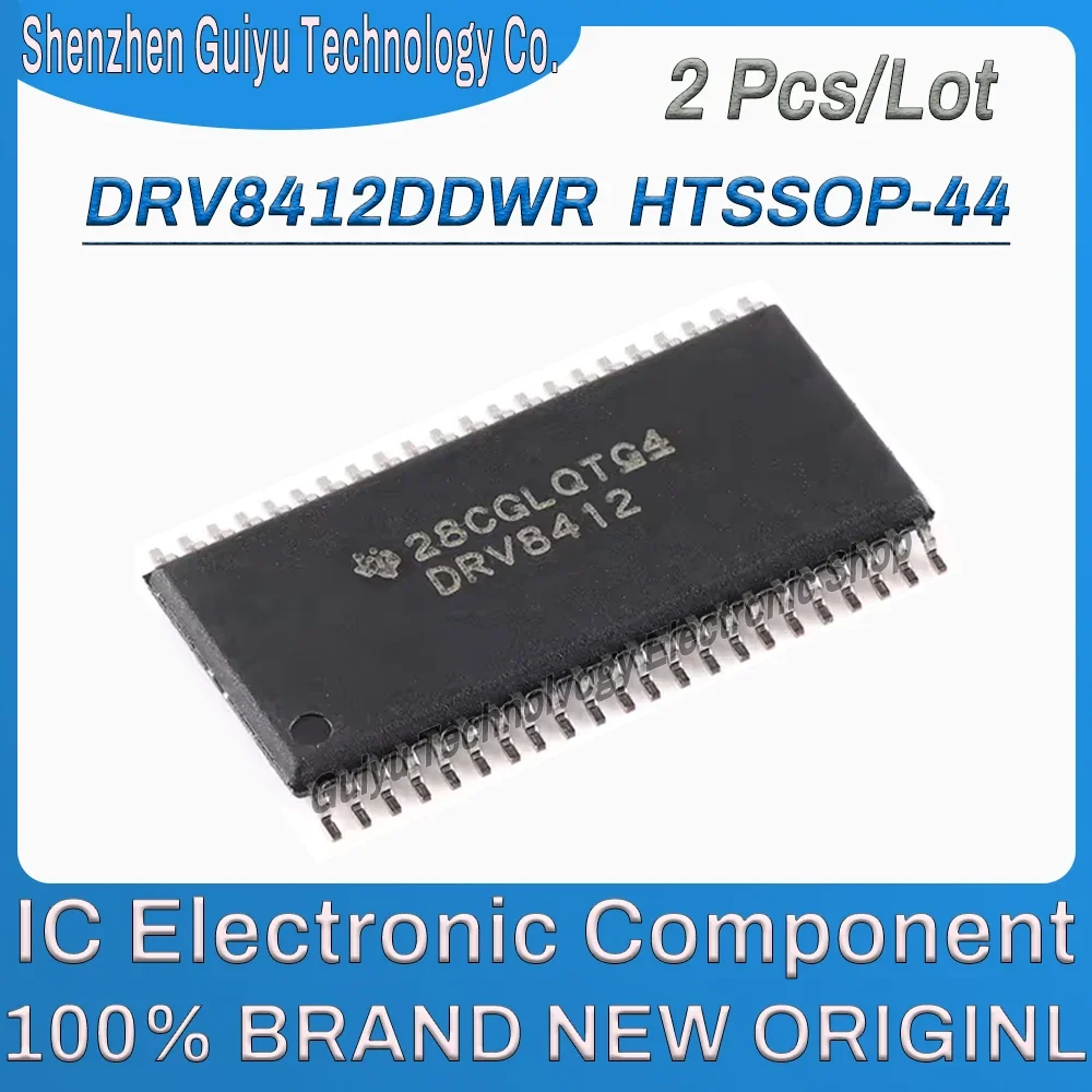 2 Pcs/Lot DRV8412DDWR DRV8412DD DRV8412 DRV HTSSOP-44 IC Chip