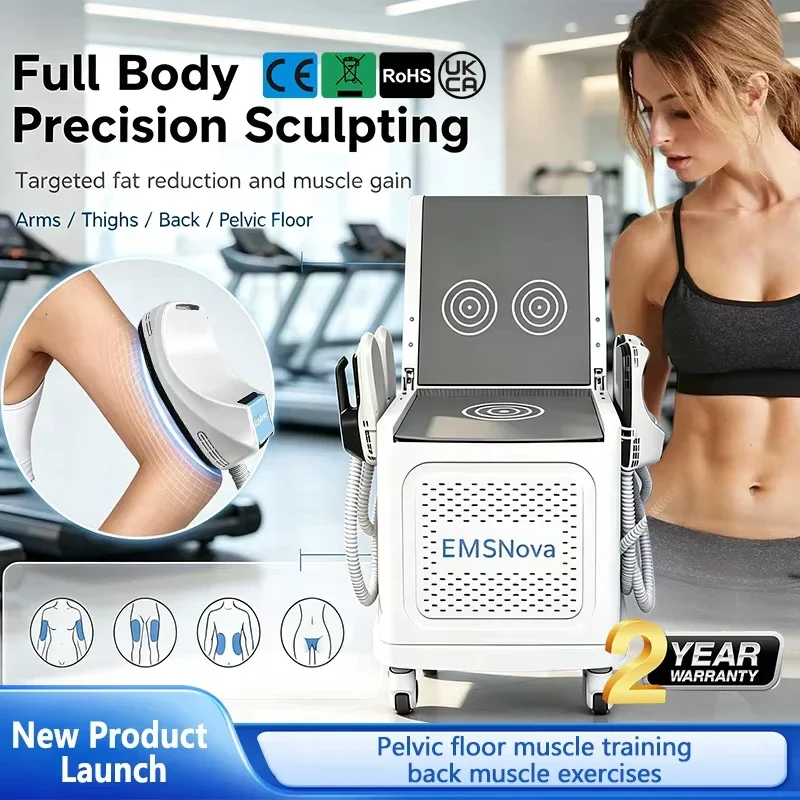 Professional EMS Sculpt Chair HIEMT Electromagnetic Muscle Build Machine Pelvic Floor Repair Weight Loss Shaping Beauty Device