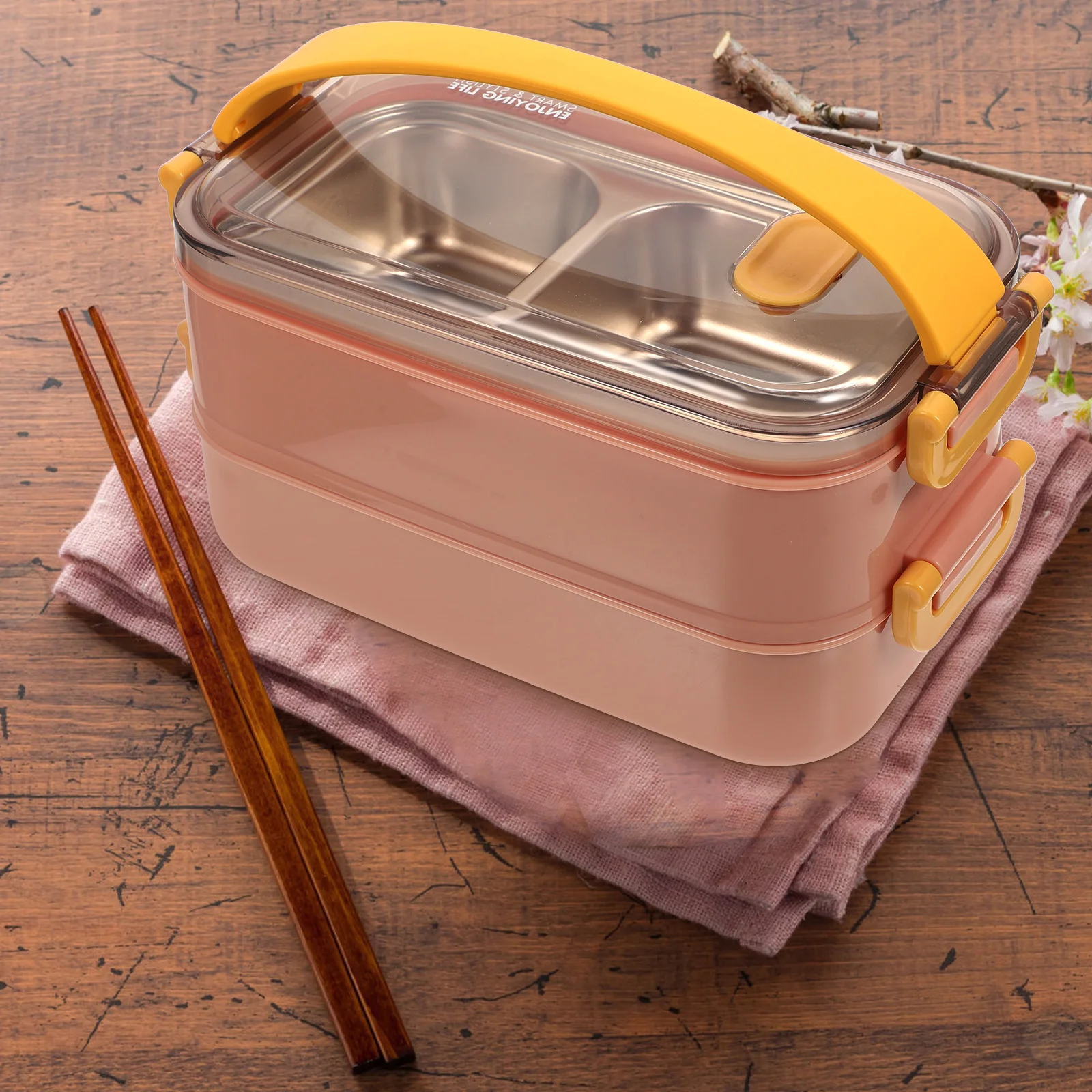 

1600 ML Food Containers Thermal Lunch Box Heated Lunchbox Boys Boxes for School Leak-proof Kids Insulated Girl Child