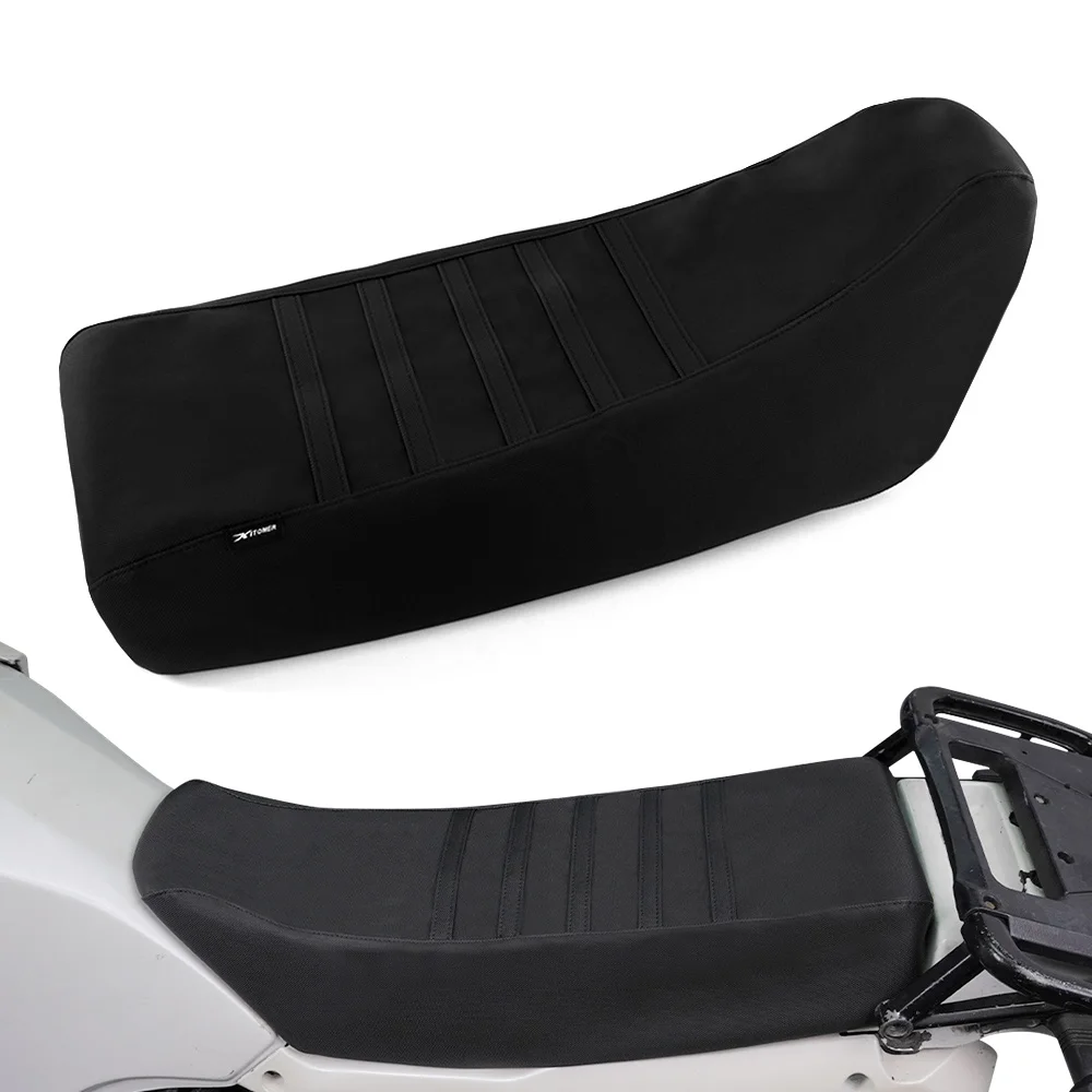 

Motorcycle Seat Cover PVC Leather Waterproof Seat Saddle Cushion Cover Non-Slip Seat Cover KLR650 2008-2017 2018 For Kawasaki