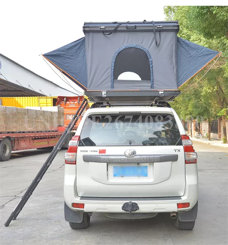 Camping Outdoor 1-2 Person Popup Hard Shell Portable Car Trunk Tent Suv Shelter Rooftop Tent