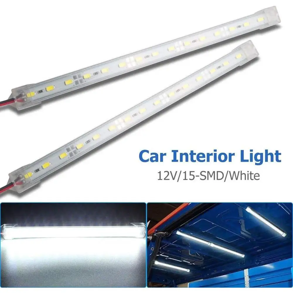 2 x LED Light Strip Fit for Suitable for use in home, office, garage, cabinet, display, motorhomes, caravans, vans, trailers