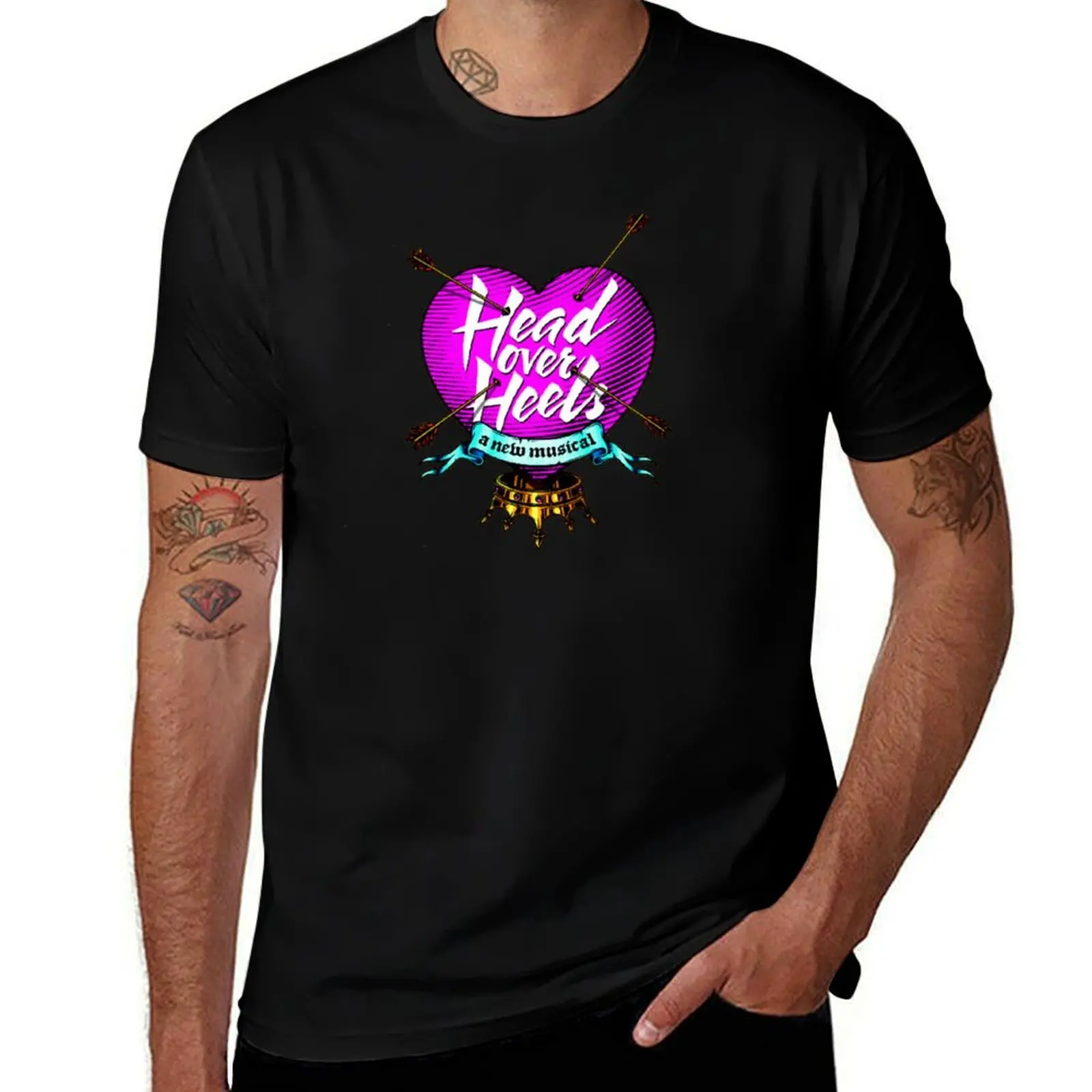 Head Over Heels T-Shirt Industrial Work Tee Shirt T-Shirt