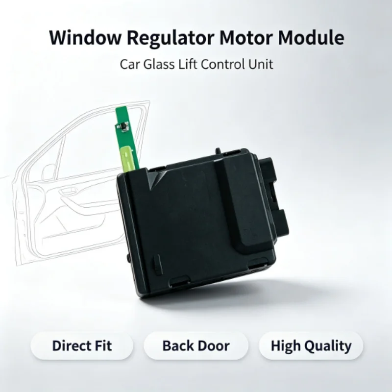 Raamheffermotor-regelmodule voor VW Passat B5 B6 B7 achterdeur Referentienummer 1K0959704AB 1K0959703AB 1K0959794/L 3C0959795