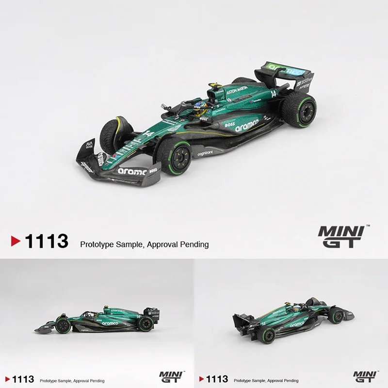 

PreSale MINIGT 1113 1:64 Aston Martin AMR24 #14 Fernando Alonso 2024 F1 2024 Canadian GP Collection Toys Diecast Car Model