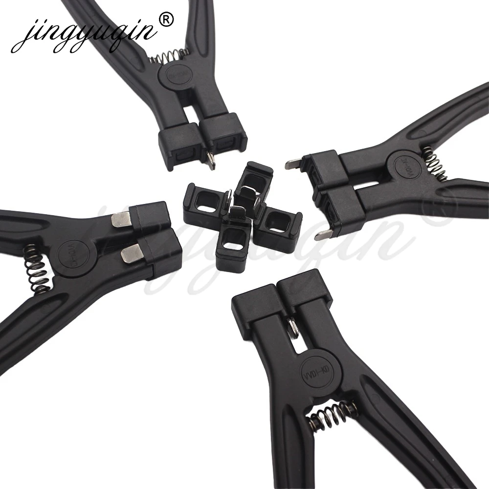 Multi-function Detachable Pliers Locksmith Spring Clip Pry Tool for Car Key Remote Fob Shell Disassembly Auto Repair Hand Kits