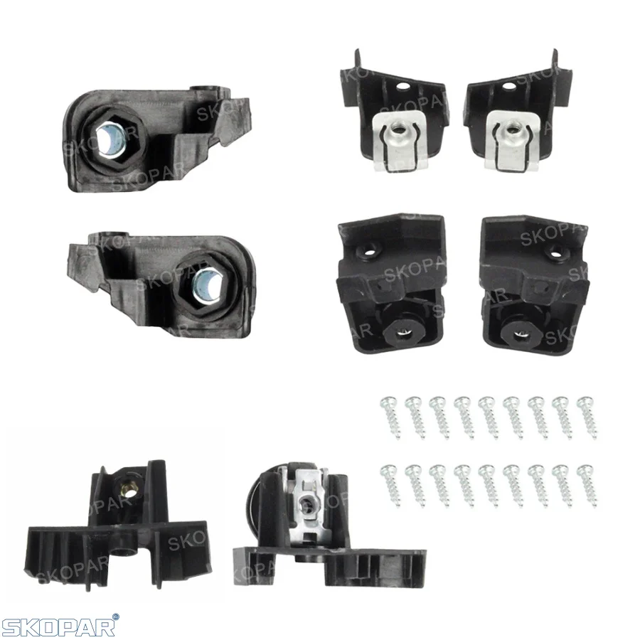 For VW Passat B8 PA European Version 2019 2020 2021 2022 Car Front Headlight Bracket HeadLamp Repair Kit 3G0998225A 3G0998226A
