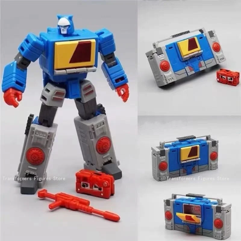 재고 있음 Transformer MF Pioneer 시리즈 MF-49B Soundwave G1 영화 액션 피규어 애니메이션 움직일 수있는 로봇 모델 Collectible Toys Gifts