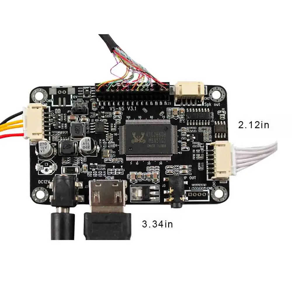 Плата контроллера ЖК-дисплея LVDS 10,3 дюйма VSD103IA 1920x720 IPS емкостный сенсорный ЖК-дисплей