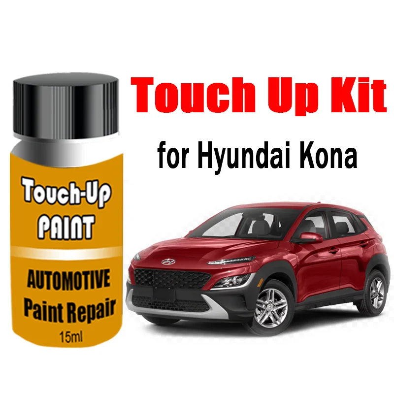 

Car Touch-Up Paint Kit (with brush) for Hyundai Kona Paint Scratch Remover Car Paint Care Accessories