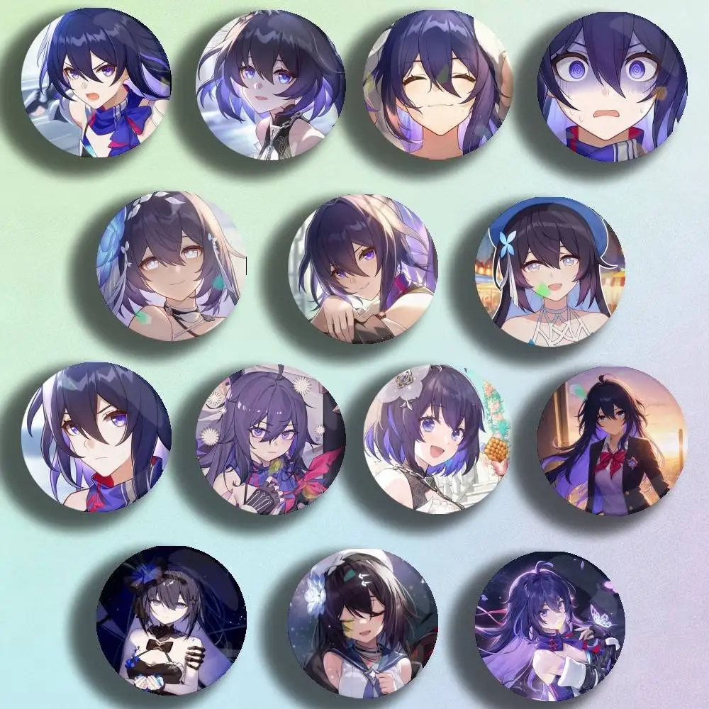 

Swift Quantum Butterfly Seele Badge Stage Brooches on Backpack Clothes Handmade Round Enamel Pins for Jewelry Gift Bag Accessory