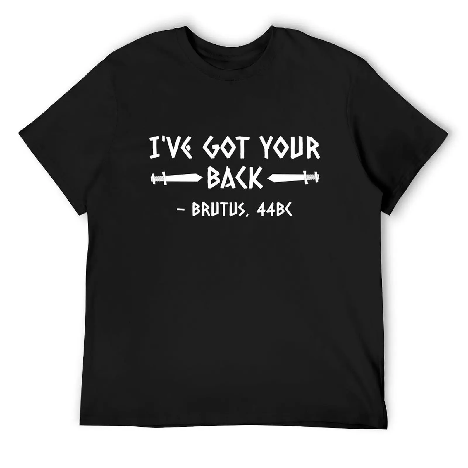 I've got your back Brutus T-Shirt plus size tops essential t shirt blanks plain t shirts men