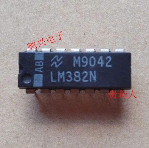 

Free shipping LM382N IC DIP-14 10PCS