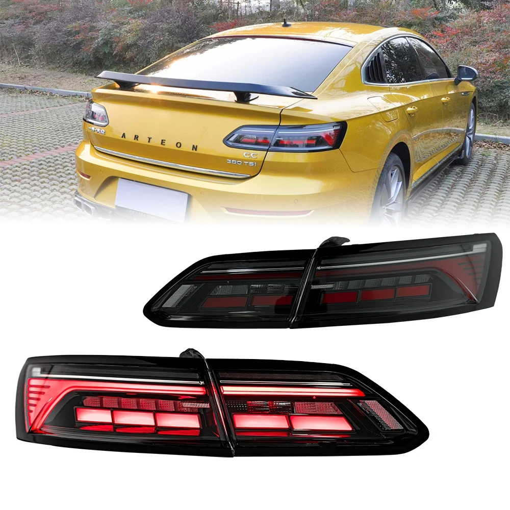 For VW CC Areton 2019-2022 Tail Lamp Led Fog Lights DRL Day Running Light Tuning Car Accessories VW CC Tail Lights