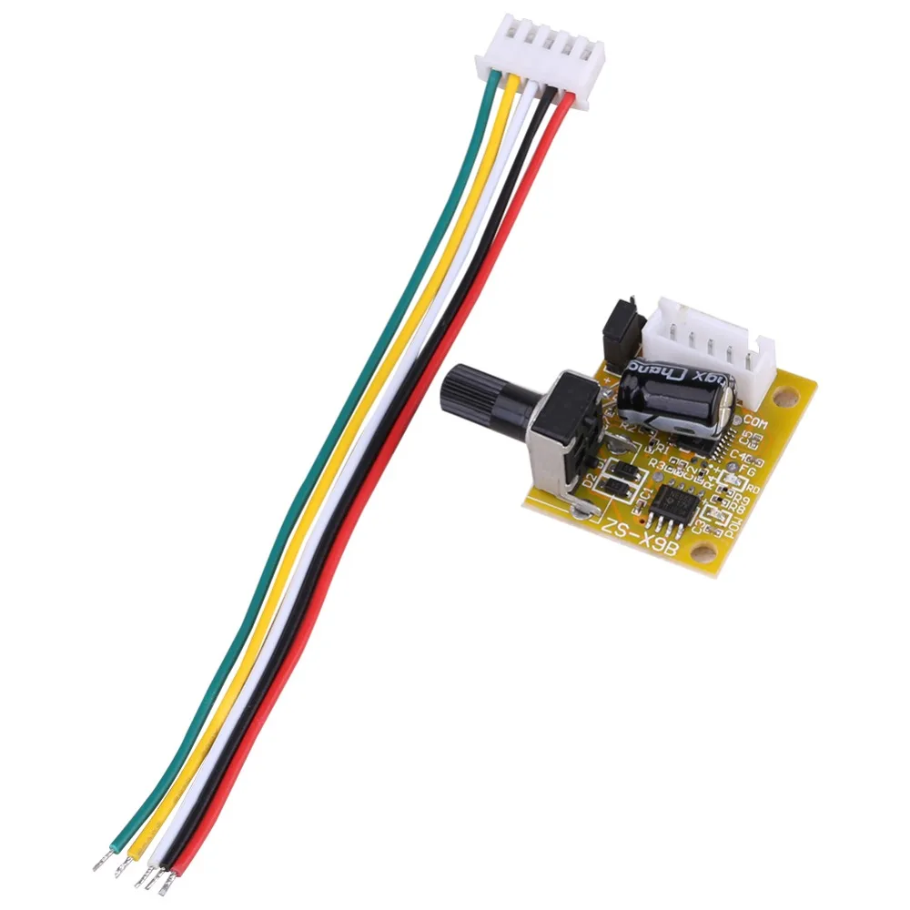 DC 5V-15V Brushless Motor Driver 15W Sensorless Motor Speed Regulator 3-Phase Reverse Not Burn Sensorless Motor Controller