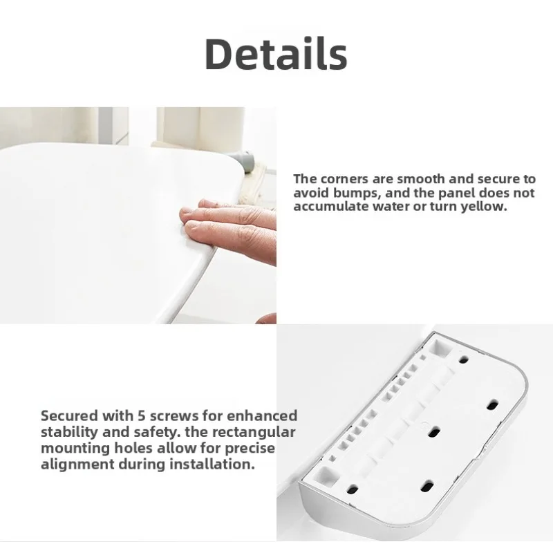 Space Saving Foldable Bathroom Stool Heavy Duty Wall Mount Shower Seat Safe Bathtub Bench for Home Entrance & Bath