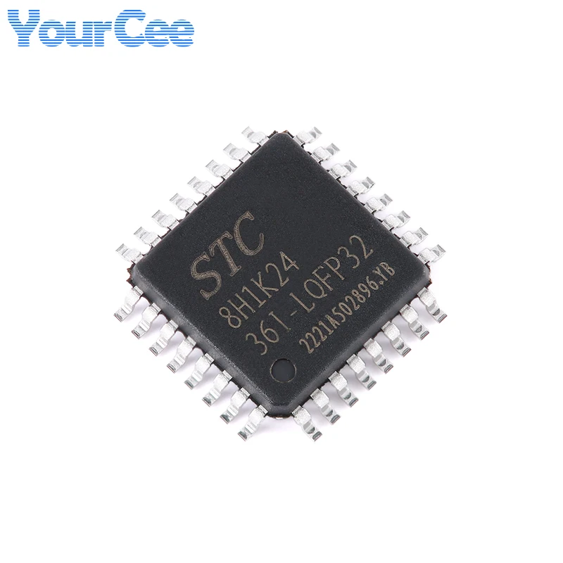 5pcs STC8H1K24-36I-LQFP32 STC8H1K24-36I-QFN32 STC8H1K24 1T 8051 Microprocessor IC Chip Integrated Circuit