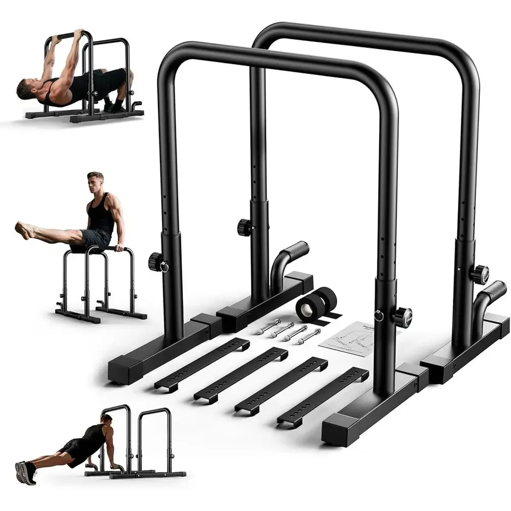 

Усиленные регулируемые перекладины для отжиманий для тренировки всего тела и калистеники дома