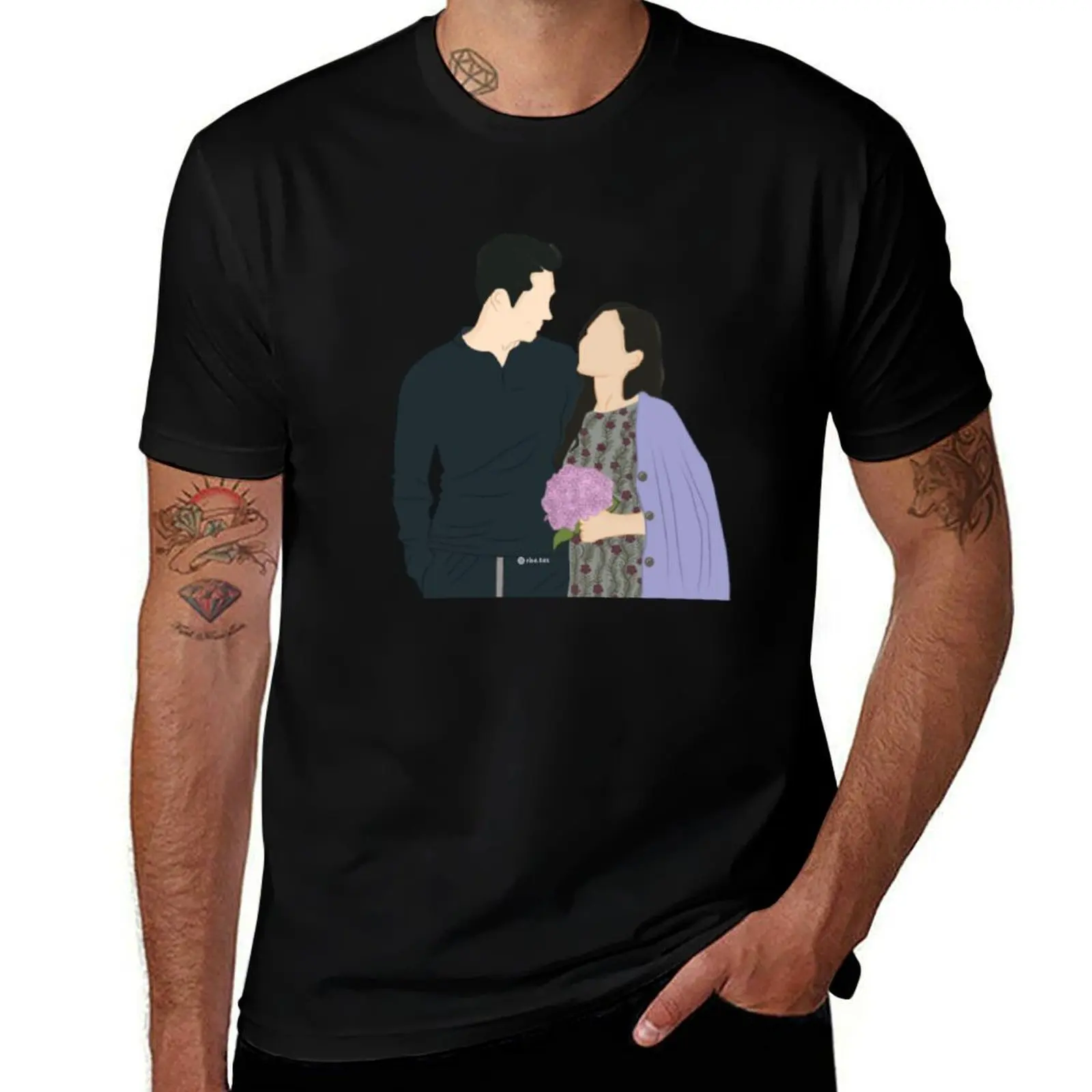 Crash landing on you kdrama T-Shirt Festival Casual Short Sleeve T-Shirt