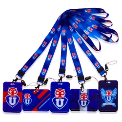 Chili lavi de Football Club Series Naamkaarthoezen ID-kaarthouder Studenten Bus Kaarthouder Lanyard Identiteitsbadge