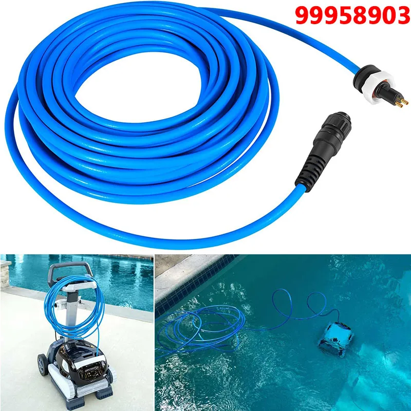 99958903-DIY Cable - 2 Wire - for Dolphin Maytronics Pool Cleaner S200, Active 20, Triton PS, Discovery, Quantum - 18M (60ft)