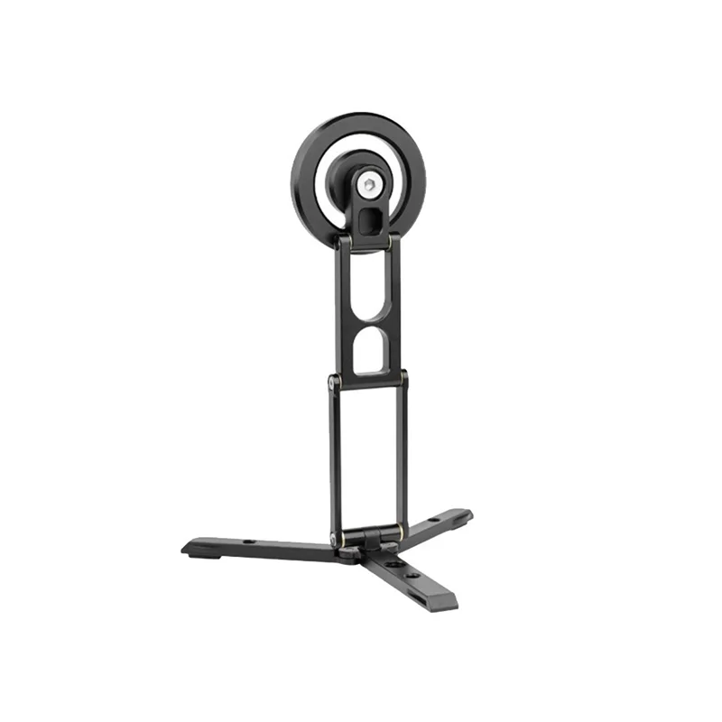 SCLS طوي الهاتف المغناطيسي حامل ثلاثي القوائم Selfie عصا سطح المكتب حامل هاتف مغناطيسي للتصوير الفوتوغرافي الفيديو مدونة الفيديو البث المباشر