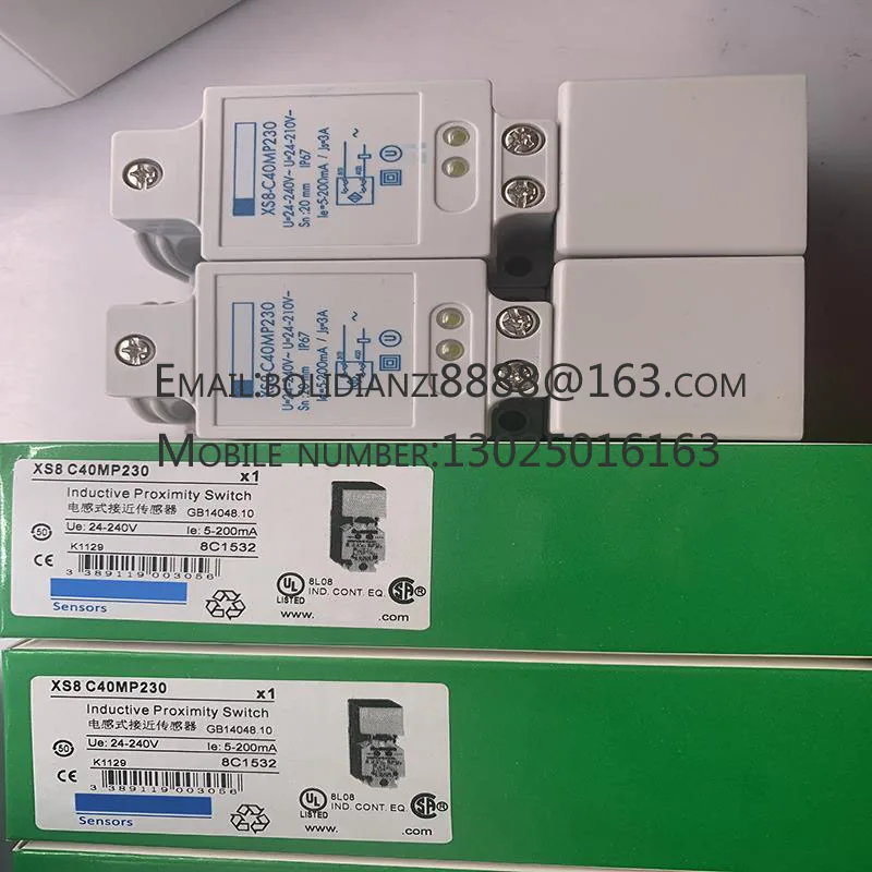 XS8C40FP260 Novo sensor de interruptor de proximidade
