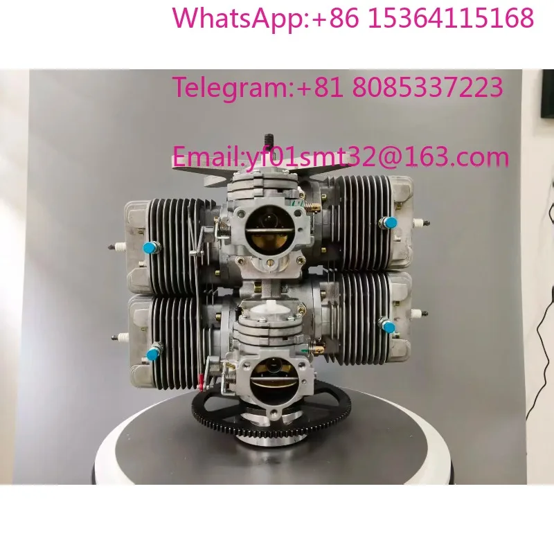 550CC Engine Two-Stroke Fuel Engine for Fixed-wing Airplane Propeller