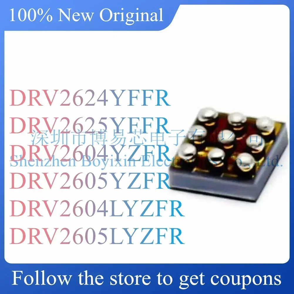 

DRV2624YFFR DRV2625YFFR DRV2604YZFR DRV2605YZFR DRV2604LYZFR DRV2605LYZFR Standard version