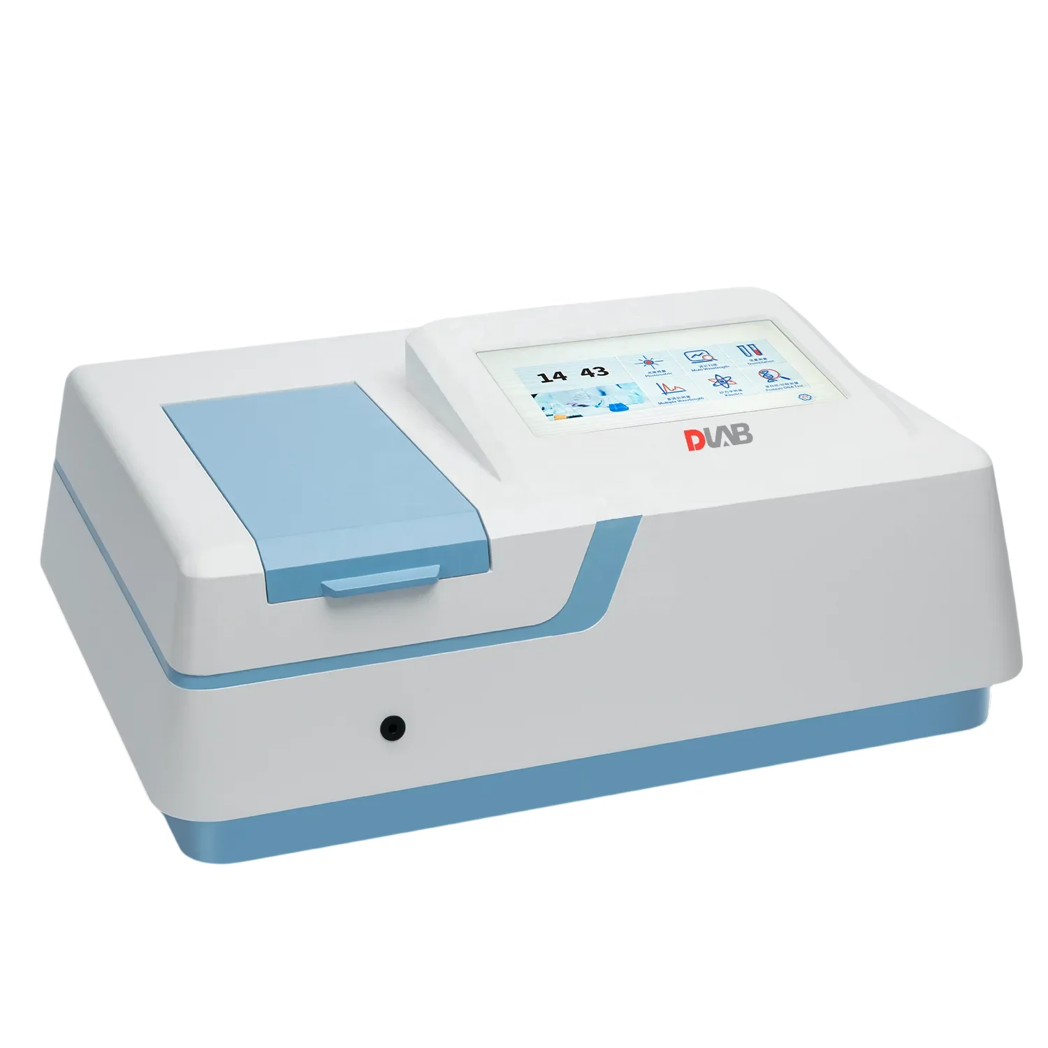 DLAB Laboratory Visible Spectrophotometer Portable UV VIS Spectrophotometer for Chemistry Lab Test