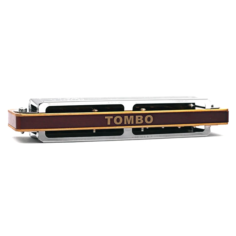 Tombo Diatonic Harmonica Folk Blues Mark-Ⅱ 1210 Harp Professional Armonica  10 Holes Mouth Organ Instrumentos Featuring Tuning