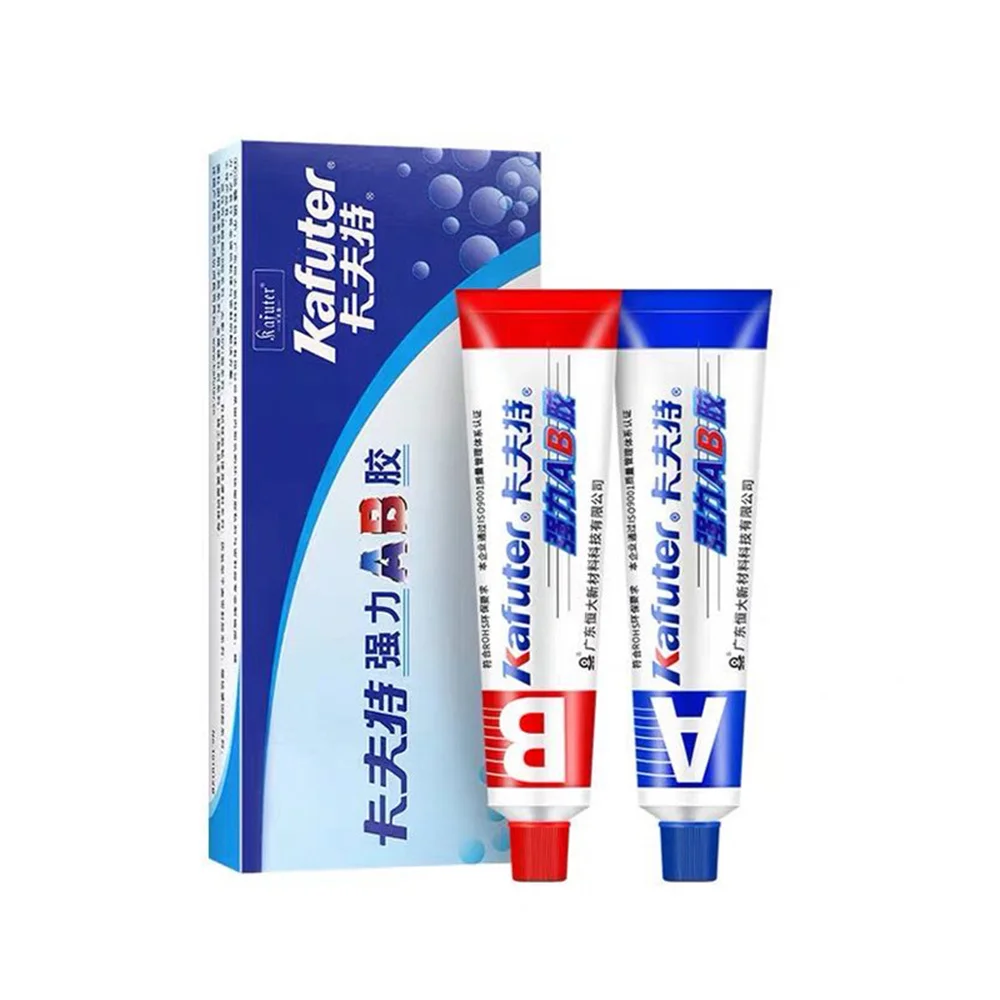 Kafuter AB Glue Strong Adhesive Glue Waterproof Acrylate Structure Glue Special Quick-Drying Glue Glass Metal Ceramics Stainless